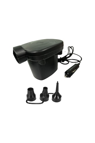 Kosona Oto Elektrikli Hava Pompa, Hızlı Doldurma, 3 Farklı Uç, 480l/dk Akış, Kamp Ve户外活动 İçin