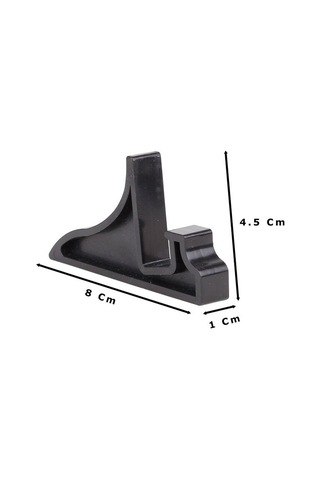Plastik Enjeksiyon Siyah Teşhir Ayağı