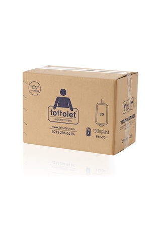 Tottolet Akülü Hijyenik Klozet Kapak Sistemi Rulosu 30’lu Paket