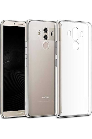 Zore Huawei Mate 9 Kılıf Süper Silikon Kapak - Renksiz Renksiz