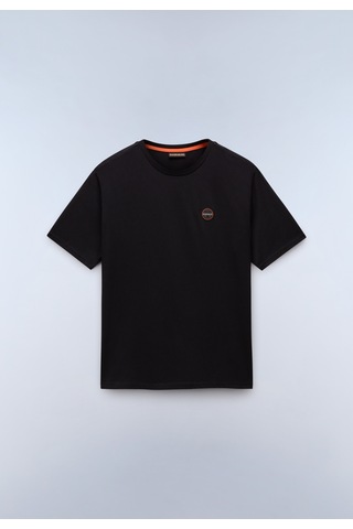 Napapijri S-badge Ss 1 Erkek T-shirt-31959 Siyah