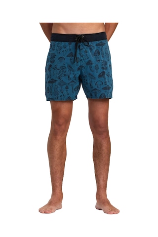 Rvca Rvca Mushy Trunk Erkek Mavi Boardshort Bqh0 Mavi