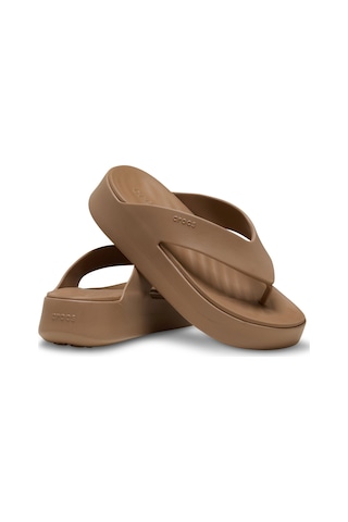 Crocs Getaway Platform Flip Kadın Terlik Cr209410 Crc.2jj Kahverengi