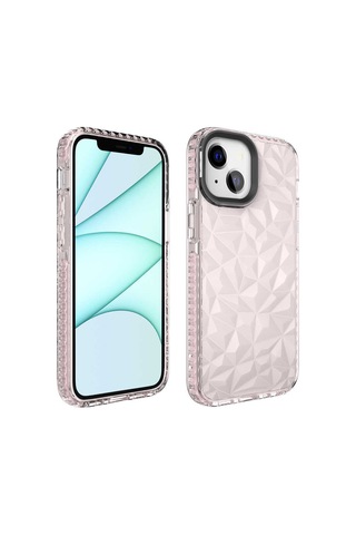 Ariatech Apple Uyumlu iPhone 13 Buzz Kılıf-pembe Pembe