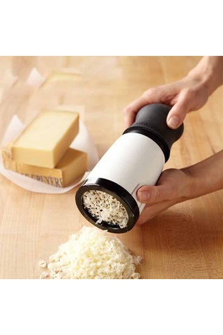 Jian Fan Pişirme Aletleri Paslanmazçelik Peyniröğütücü Beyaz - Siyah
