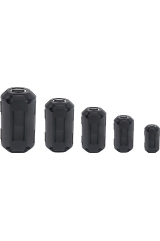 Dinosaurs Ferrit Çekirdek Kit Kablo Klipsi Üzerinde 25 Pcs Klipsi Araba Için Uygun Siyah Filtre