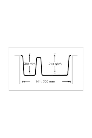 P024 Artemis 1.5 Göz Damlalıklı Granit Evye 1000 460 Mm Siyah İsimdebelirtilmiş