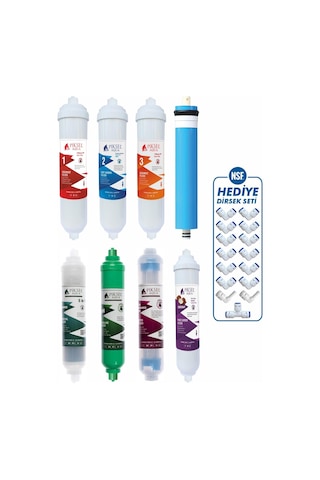 Piksel Aqua 12 Aşama Kapalı Kasa Su Arıtma Cihazı Filtresi