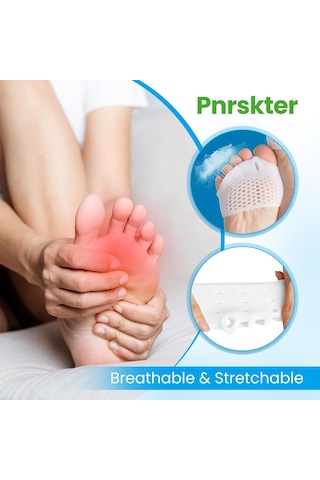 3b Trend Silikon Ayak 5 Parmak Ayırıcı Koruyucu Ayak Parmak Gömleği Geçmeli