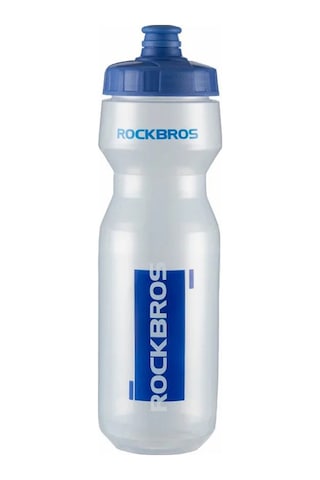 Rockbros Dcbt69Tb 750Ml Pp5 Su Şişesi Spor Bisiklet Sıkma Tipi Su Bardağı Bpa Içermez Fda Sertifikası Yok - Mavi
