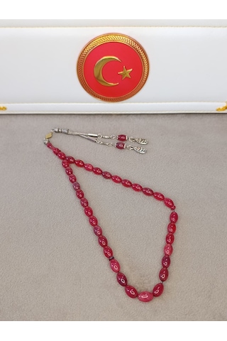 Hareli Sıkma Kehribar Tesbih Halil Koçak Usta Yapımı 90785680