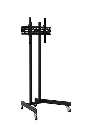Alpin TV/Fuar Standı Metal Ayaklı Tekerlekli TV Sehpası/Ünitesi