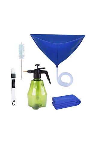 Suntek Klima Temizleme Kapak Seti Fırçası Su-şişesi-ile