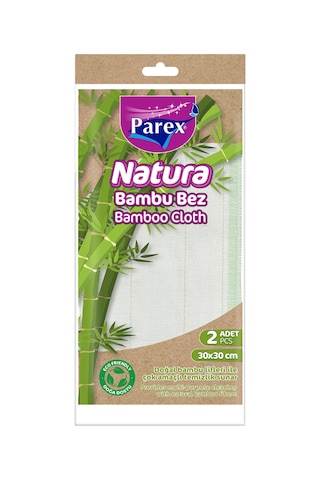 Natura Bambu Bez 2'li Paket 30 X 30 Cm Diğer