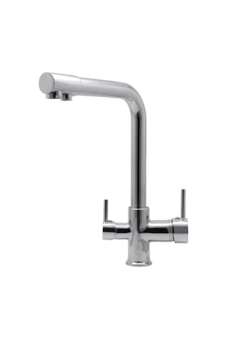 Cordial 3 Yollu Arıtma Çıkışlı Krom Mutfak Eviye Bataryası Krom