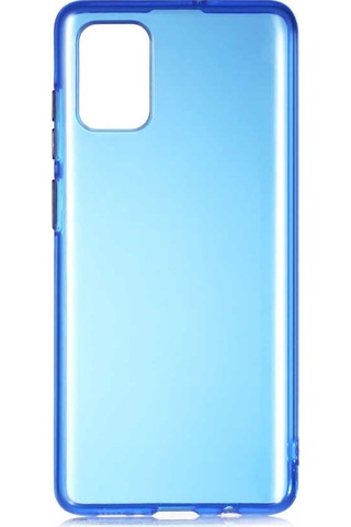 Samsung Uyumlu Galaxy A71 Kılıf Zore Bistro Kapak Mavi