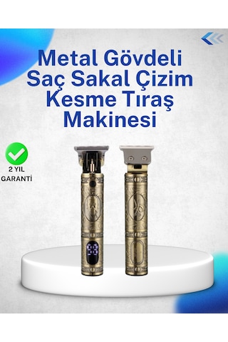 Dayanıklı Çelik Kafa Ve Güçlü Motorlu Saç Sakal Makinesi 1 - 2 Saat