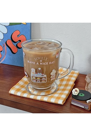 Lyon Abd, Japonya Ve Korinler Büyük Kapasiteli Sütlücay Bardağı Beyaz