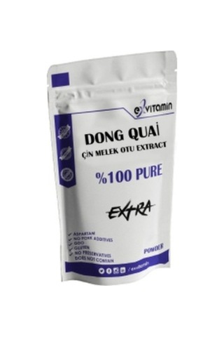 Exvitamin Dong Quai Çin Melek Otu Kökü Extract Ekstresi 50 G