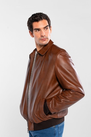 Tamer Tanca Erkek Hakiki Deri Fındık Deri Mont 415 K-873 Erk Dr Mont Sk24/25 Fındık Dr Fındık