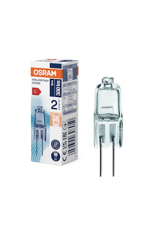 Osram G4 12 V 20 Watt 64428 300 Derece Halogen Fırın Lambası İğne Ayak