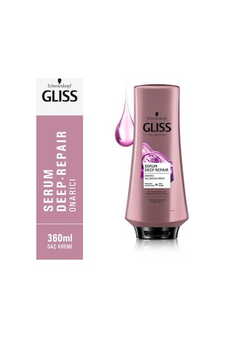 Schwarzkopf Gliss Serum Deep Repair Saç Bakım Kremi 360 ML