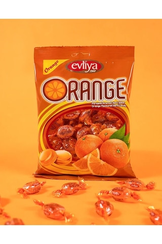 Evliya Şekerleme Portakal Aromalı Sert Şeker 350 G