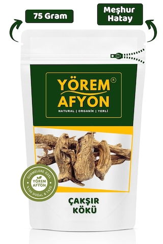 Yörem Afyon Meşhur Hatay Öğütülmüş Çakşır Otu Kökü, Hiltik, Şeytan Otu, Ferula 110gr.