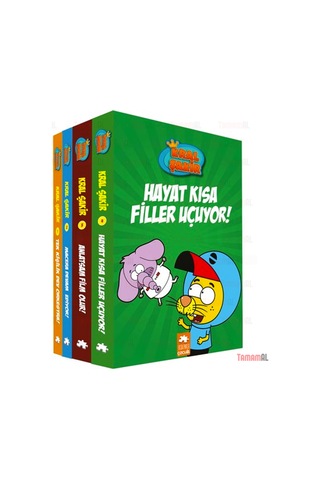 Kral Şakir Okuma Seti 1-2-3-4 Ciltli