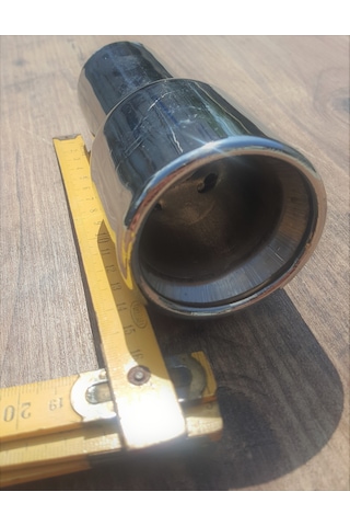 51 MM Yuvarlak Nikelaj Egzoz Ucu Sessiz