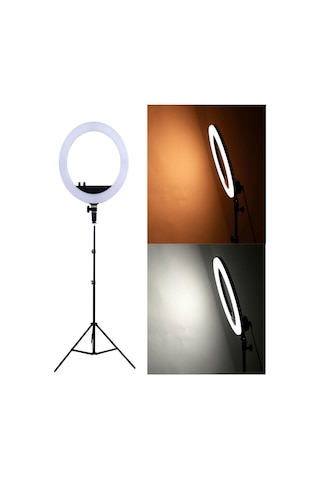 Deyatech 14" Ring Light Kuaför ve Makyaj Çekim Işığı