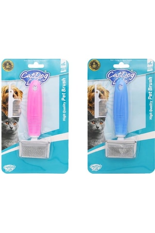 Cat/Doglife Kedi Ve Köpekler İçin Telli Fırça +Tarak