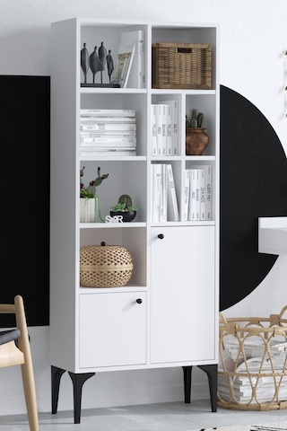 Decormet Regulus Kitaplık Dec0034 Çok Renkli