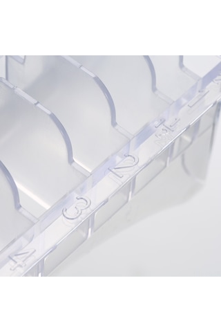 Vkemall Wahl Elektrik Saç Bıçağı İçin 10'lu Abs Renkli Metal Kaplama Limit Taramalar Seti 1.5mm-25mm - Saç Kesimi Ve Şekillendirme Aracı