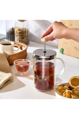 Pia Raum Çift Cidarlı French Press 600 Ml Çok Renkli