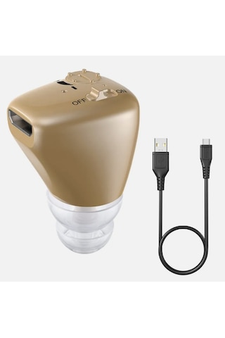 Devrim Niteliğinde Şarj Edilebilir İşitme Amplifikatörü, Daha Net İşitme İçin Mini Cıc Teknolojisi, Ultra Uzun Pil Ömrüyle Görünmez Tasarım, Esnek Ve