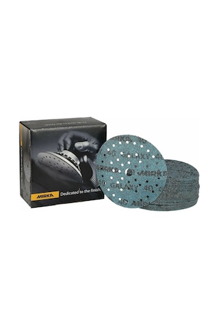 Galaxy 150mm Grip Multifit Hızlı Tozsuz P80 Zımpara 50'li Paket