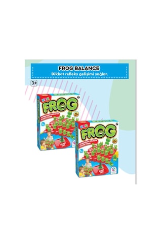 Frog Balance Kurbaga Denge Çocuk Eğitici Kurbaga Agacı Oyunu