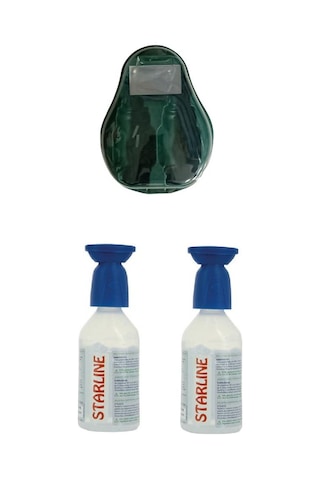 Starline  Acq426 Göz Duşu Solüsyonu İstasyonu Seti 250 ML x 2 Adet