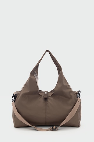 Giglio Spor Omuz Çantası Kahve Kahverengi - Siyah - Bej