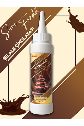 Güllüoğlu Sıvı Fondü Şelale Çikolata Sosu 300 Gr