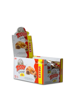 Today Kruvasan Çikolatalı 62 Gr 12 Adet (1 Kutu) Today Kruvasan Çikolatalı 62 Gr 12 Adet (1 Kutu)