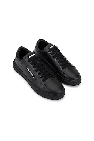 Mario Valentino Unisex Hakiki Deri Siyah Sneakers & Spor Ayakkabı 1040 95s3909 Ayk Sk25-26 Black/black Siyah - Çok Renkli
