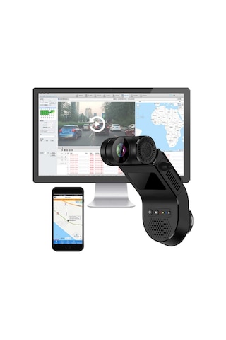 4g+wifi Araç Kamerası Panik Butonlu Gps Li Sim Kartlı Araç İçi Çift Kayıt Kamera Taksi Dolmuş Tır