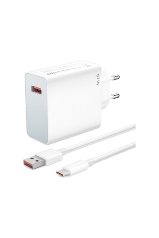Ferro 67w Turbo Çift Şimşek Süper Hızlı Şarj Cihazı Aleti 6a Kablo/adaptör Seti