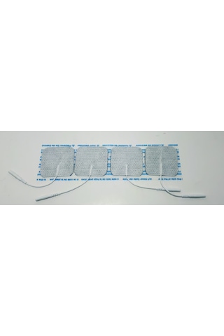 Tens Elektrod Pedi 5x5 Cm Kablolu 4lü Paket 10 Adet