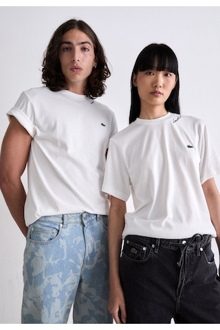 Lacoste Unısex - Basic T-shirt Beyaz