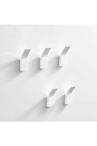 Leezsing Adet Havlu Kancası Yapışkan Askı Havlu Askısı Duvar Askısı Pas Önleyici Kancalar Matkap- Kapı Kancaları Banyo Tuvalet Mutfak Ofis Tuvalet Kapı Siyah