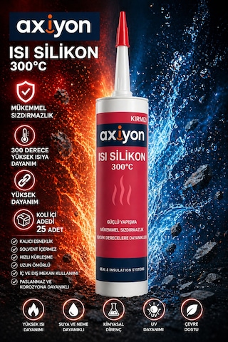 Axiyon Kırmızı Isı Silikonu 270 Gr Axiyon Kırmızı Isı Silikonu 270 Gr