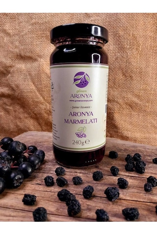 Aronya Marmelatı Şeker İlavesiz 240 Gr